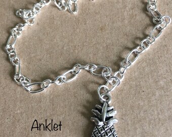 Pineapple Charm Anklet Bracelet