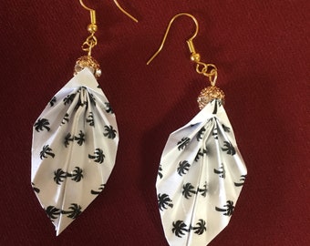 VitiKoula Origami White earrings
