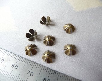 Set of 7 cups 8 mm bronze