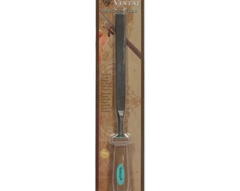 Vintaj Large Metal File with Ergo Grip Straight Blade 55133 , Vintaj File, Jewelry File, Filing Tool, File with Hand Grip, Vintaj Flat File