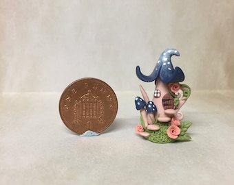 Ooak handmade miniature whimsical teapot house