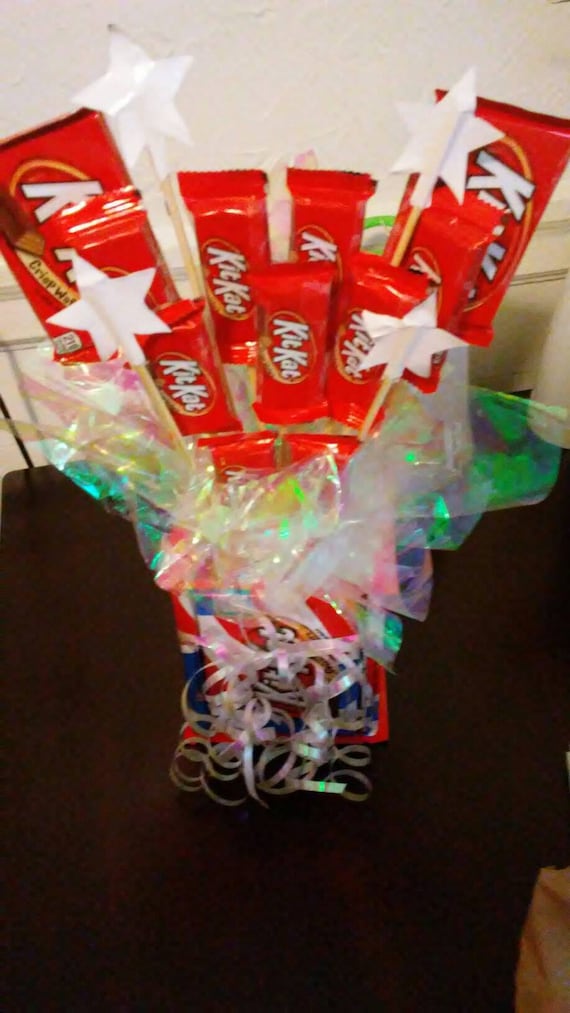 kit kat candy bouquet