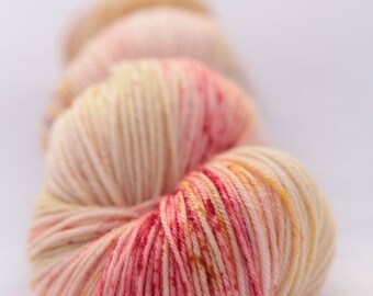 Hand-dyed yarn - sock yarn - superwash - merino - dyed-to-order - speckles - BELLA