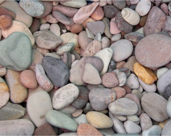 SALE Alaska River rocks - River rocks bulk - Wedding stones - Wedding Favor - Aquarium rock - Blessing stone - Colorful stone - River pebble