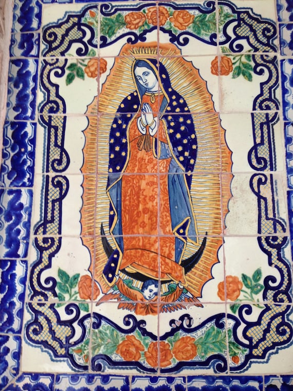 Virgen de Guadalupe - San Miguel de Allende, Mexico (5" x 7" photographic greeting card - blank inside/with envelope)