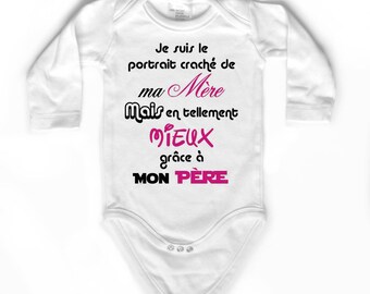 White Bodysuit ML "Spitting image of my mother"