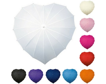 Wedding Umbrella. Heart Umbrella. Bridal Umbrella. Umbrella. Wedding Accessories. Wedding Photo. Gift for Her. Bride Gift. Custom Umbrella