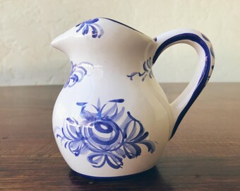 Vintage Vestal Hand-painted Creamer