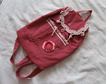 Backpack - children - kids - pink