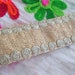 Decorative Ribbon Trim By the yard Costume Trim Metallic Ribbon Beaded Trim Gold Lace Crafting Sewing Trim Indian Sari Border TTNLFT332