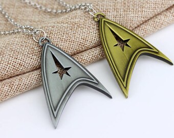 Star Trek Necklace Pendant Dragon Dinosaur Chain Woemn Mens gift