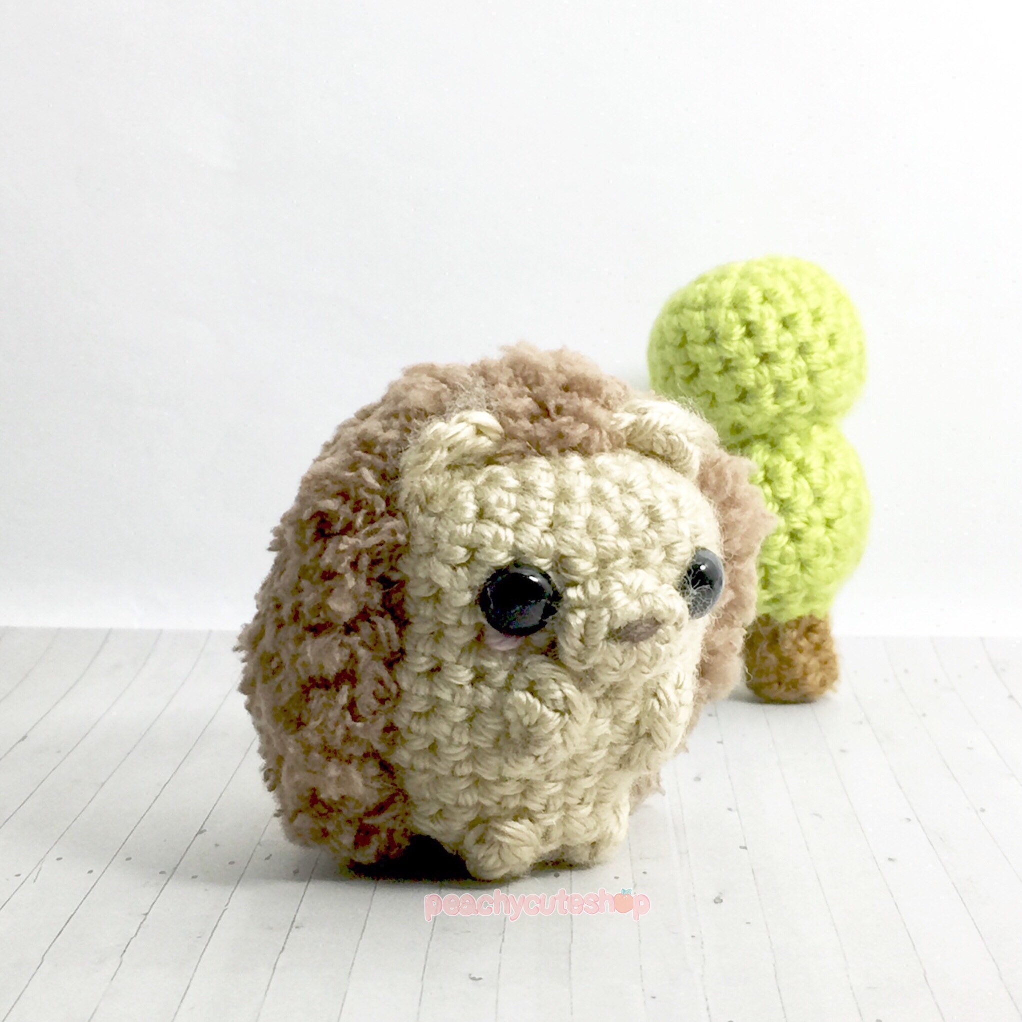 Hedgehog Plush Amigurumi Hedgehog Stuffed Animal Kawaii