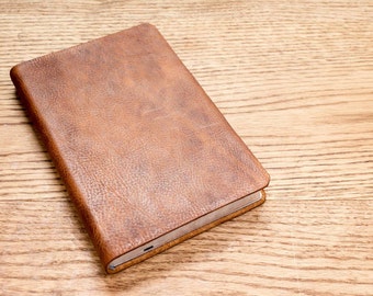 Full Grain Cowhide Leather Bible, NKJV Thinline