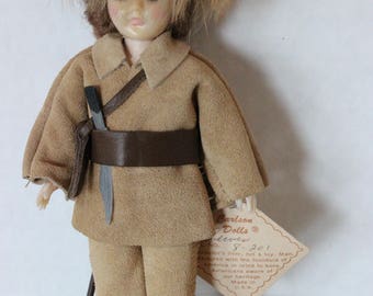 Vintage Carlson Doll Lewis Doll with Tag Lewis and Clark