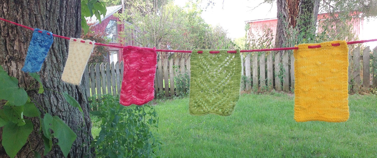 Tibetan Prayer Flag Pattern