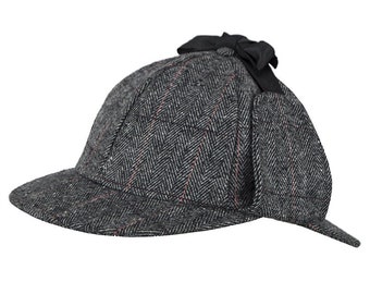 Tweed Deerstalker Hat (Etive Grey)