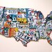 zgallery usa license plate map