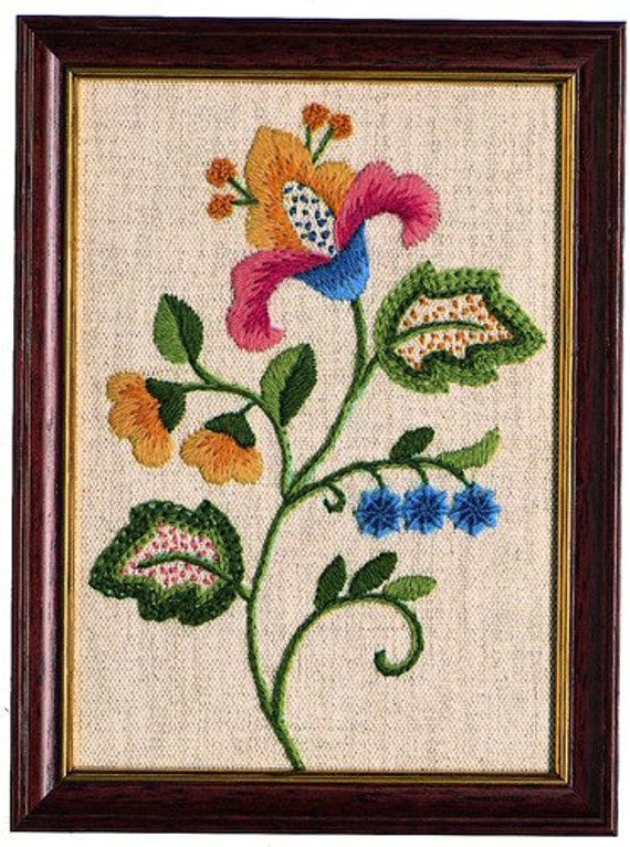 Crewel embroidery kits for beginners