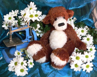 Artist Teddy Bear PDF Sewing Pattern - Baloo by Megan Wallace