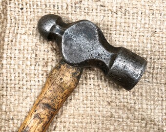 Vintage Champion Brand Ball Peen Hammer 14oz Blacksmith Jeweler Craftsman Machinist