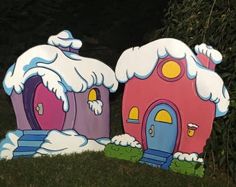 Whoville house Yard art