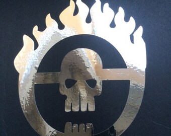 Mad Max Furiosa War Rig Skeletal Arm Vinyl Car Decals
