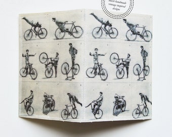 Passport Cover - Cycling tricks vintage