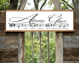 Amazing Grace Sheet Music SVG