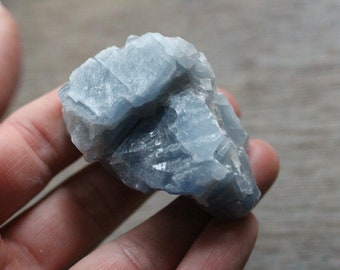 Blue Calcite Large Raw Chunk 1.9 ounce #87458