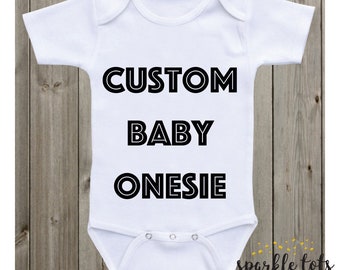 custom baby onesie, custom baby grow, custom baby clothes, personalised babygrow, baby gift, newborn baby outfit, personalised custom design