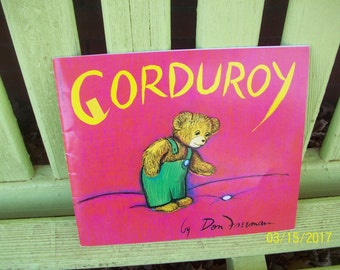 Corduroy by Don Freeman, Paperback Scholastic Edition