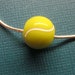 Acrylic Tennis Ball Spacer Bead