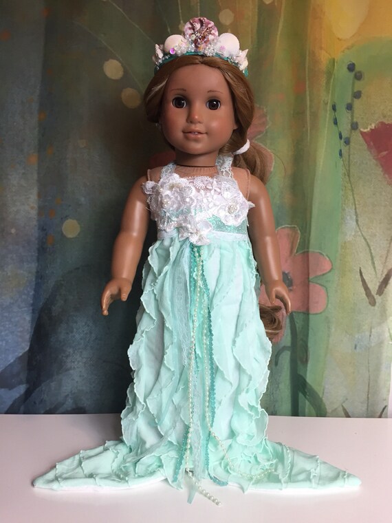 American Girl Seafoam Sparkle Mermaid Set