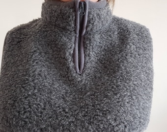 therapeutic neck warmer | wool neck warmer | breast warmer