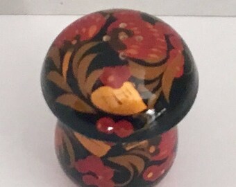 Decorative, wooden shaker