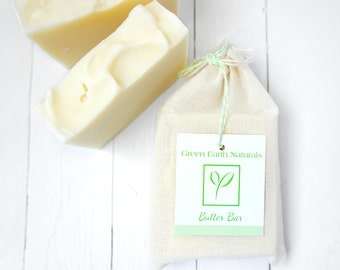 Organic soap - Shea and Cocoa Butter Soap - Handmade Soap - Vegan Soap - Natural Soap - Cold Process Soap - Shea Butter - Cocoa Butter