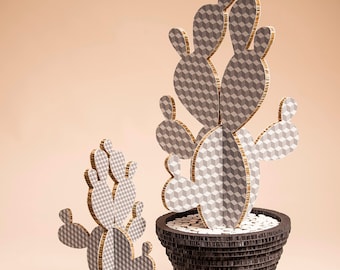 Cactus Cube Gray Small size