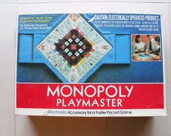 Monopoly Playmaster Parker Bros 1982