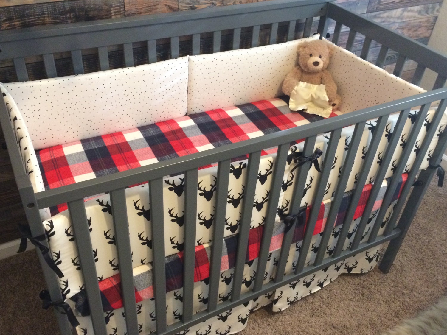 Antler crib bedding Clearance