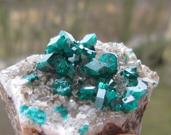 Dioptase specimen from Kazakhstan
