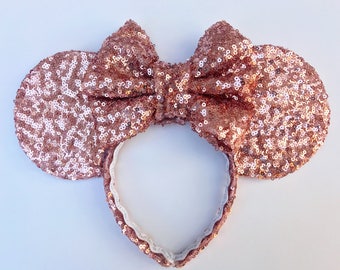Rose Gold Sparkle Ears