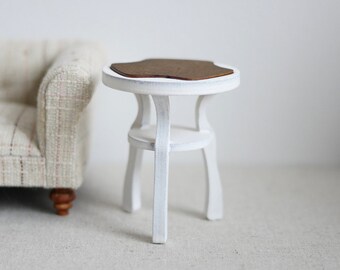 Dollhouse coffee table living room table 1 12th scale miniature coffee table