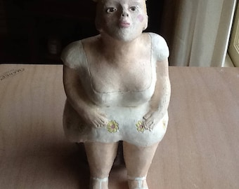 Ceramic little sculpture #clay #sculpture