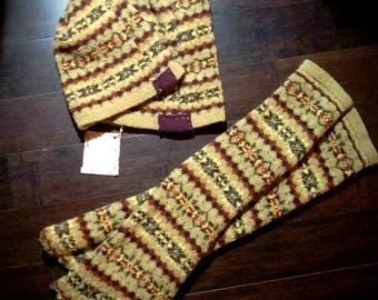 Wool legwarmers - size S