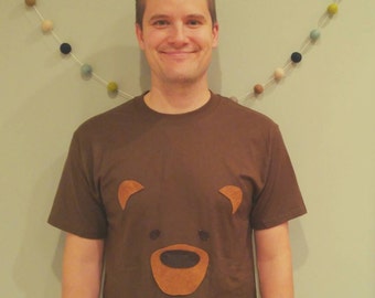 Adult Bear Birthday Shirt