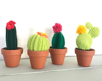 Cactus // Cornish Cacti // Home Decor // Artificial Plant // Handmade// Crochet