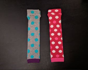Polka Dot Leg Warmers - 2 Patterns to Choose From - Pick Your Pair