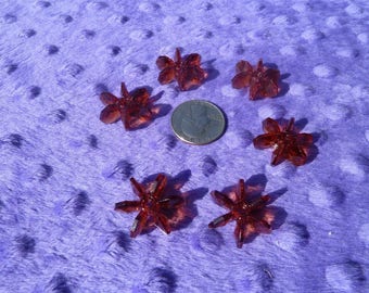 25mm Starflake Beads