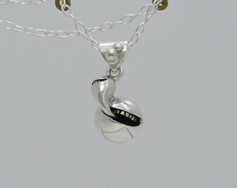 ectoplasm smile jewelry necklace pendant sterling silver ball " ectoplasm smile pendant " s_m-P.62