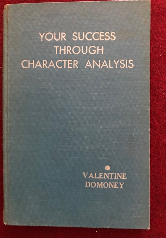 character analysis book